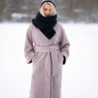 wool coat, warm coat, winter coat, woollen coat, Haruu, Estonian design