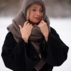 wool coat, warm coat, winter coat, woollen coat, Haruu, Estonian design