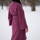 wool coat, warm coat, winter coat, woollen coat, Haruu, Estonian design
