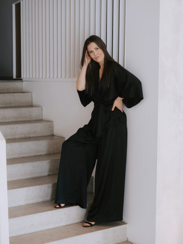 New York Fashion Week viscose kimono