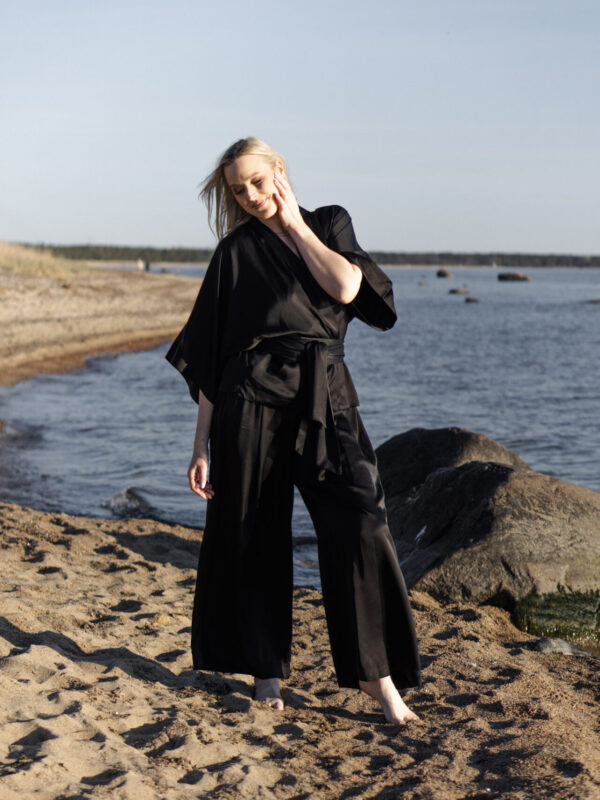 New York Fashion Week viscose pants