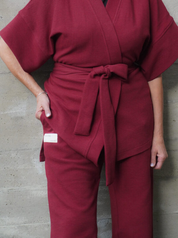 Haruu x Homeinestonia burgundy pants