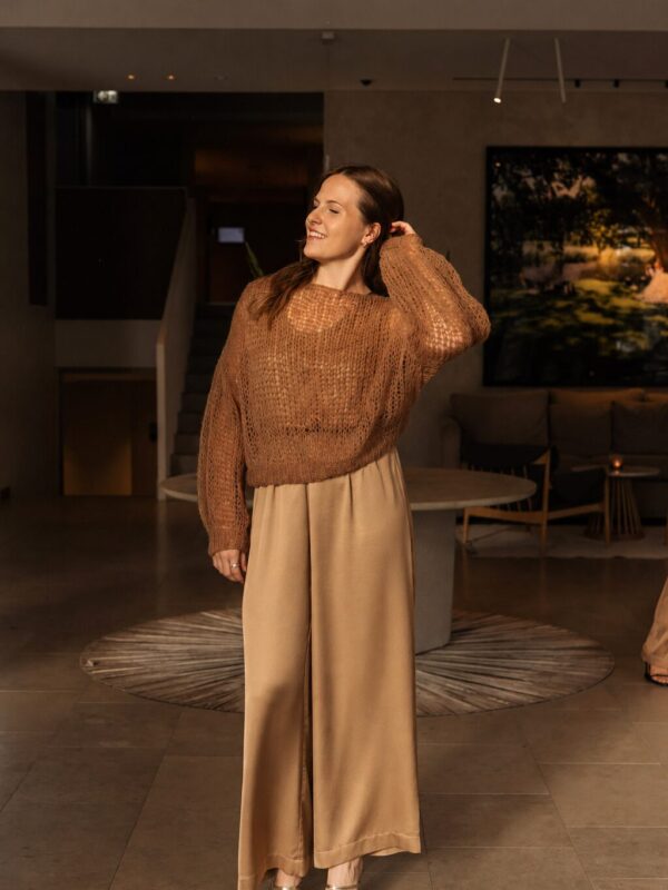 Long viscose pants